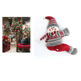 Snowman Curtain Tieback - Festive Plush Christmas Curtain Holder for Holiday Decor 22*44cm 2 PCS