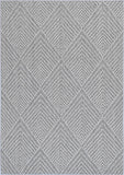 Vanuatu Menapi Ash Geometric Flatweave Rug