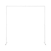 2M Backdrop Stand Wedding Background Decoration Party Flower Balloon Display White