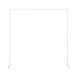 2M Backdrop Stand Wedding Background Decoration Party Flower Balloon Display White