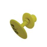 1-100 Cattle Number Ear Tags Set - Round Yellow Pig Sheep Goat Livestock Label - Next Deals AU