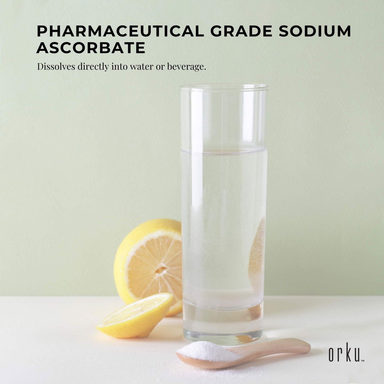 1.2Kg Sodium Ascorbate Powder - Tub Vitamin C Pharmaceutical Grade Ascorbic Acid - Next Deals AU