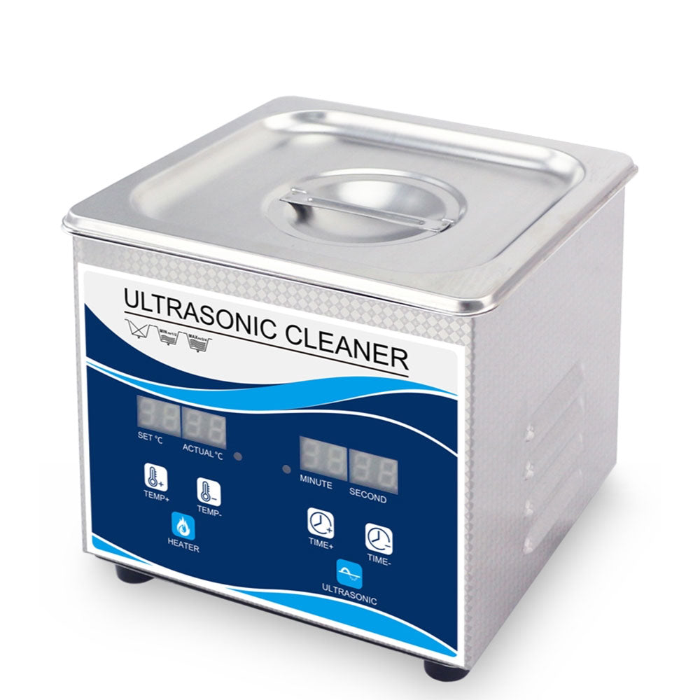 1.3L Digital Ultrasonic Cleaner Jewelry Ultra Sonic Bath Degas Parts Cleaning - Next Deals AU