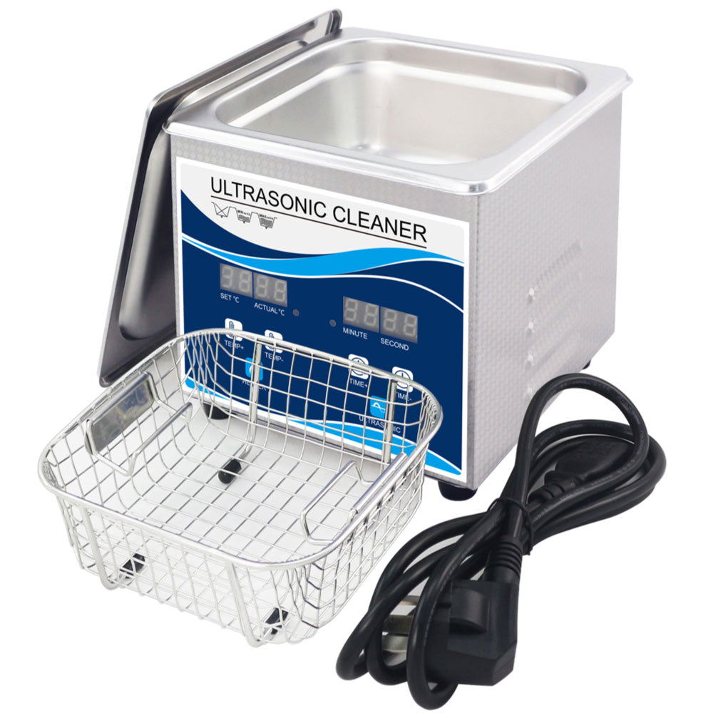 1.3L Digital Ultrasonic Cleaner Jewelry Ultra Sonic Bath Degas Parts Cleaning - Next Deals AU