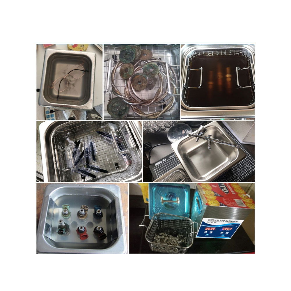 1.3L Digital Ultrasonic Cleaner Jewelry Ultra Sonic Bath Degas Parts Cleaning - Next Deals AU