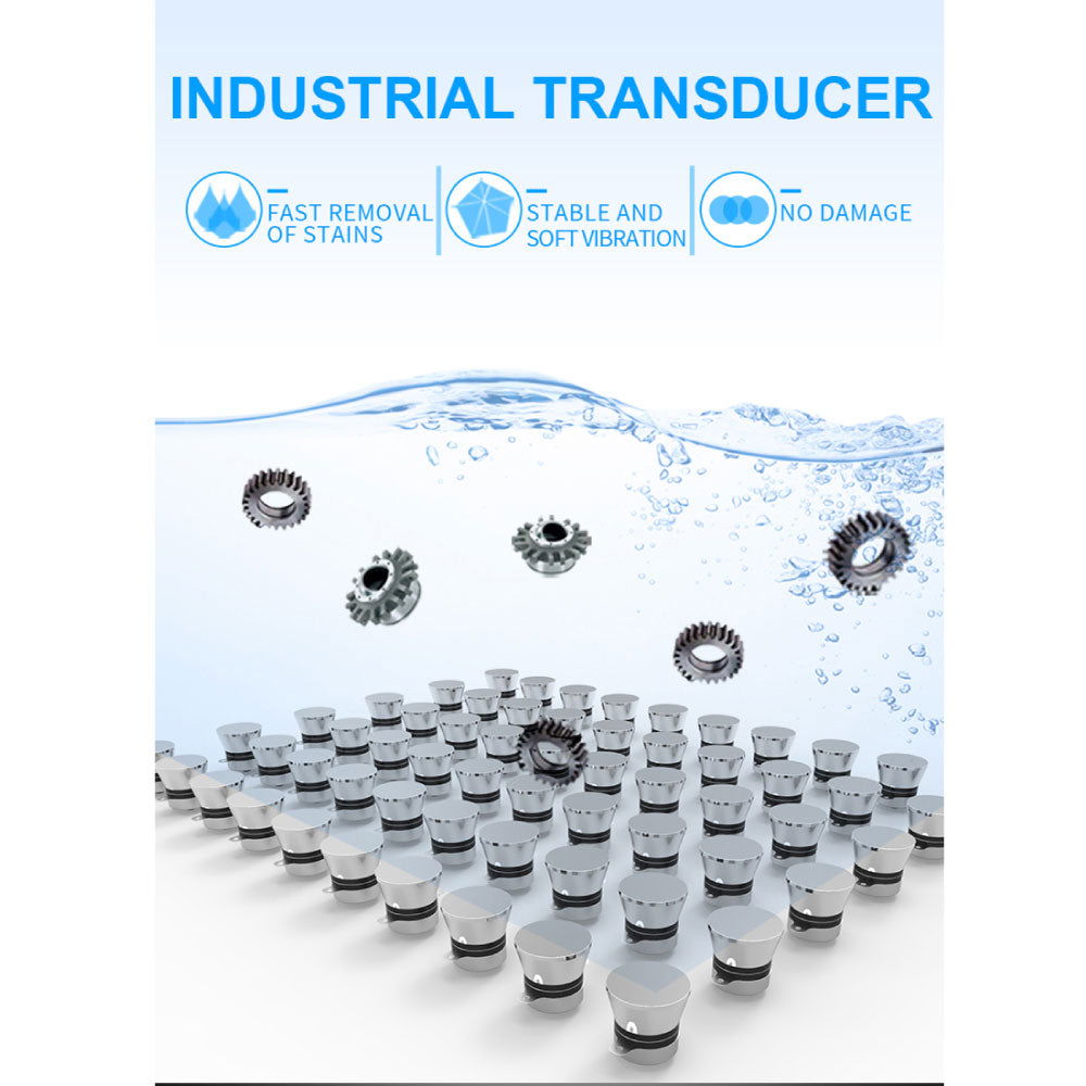 1.3L Digital Ultrasonic Cleaner Jewelry Ultra Sonic Bath Degas Parts Cleaning - Next Deals AU