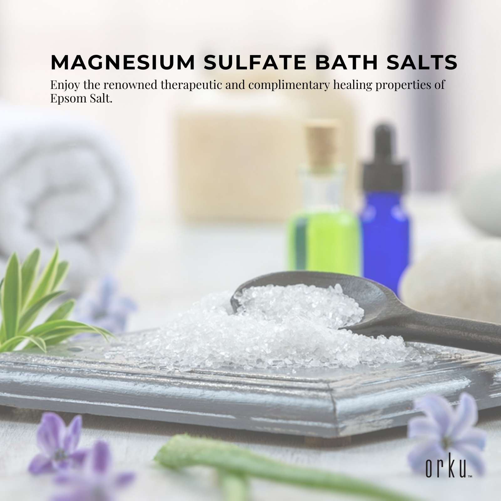 1.3kg Epsom Salt Tub - Magnesium Sulphate For Bath Skin Body Skin Care - Next Deals AU