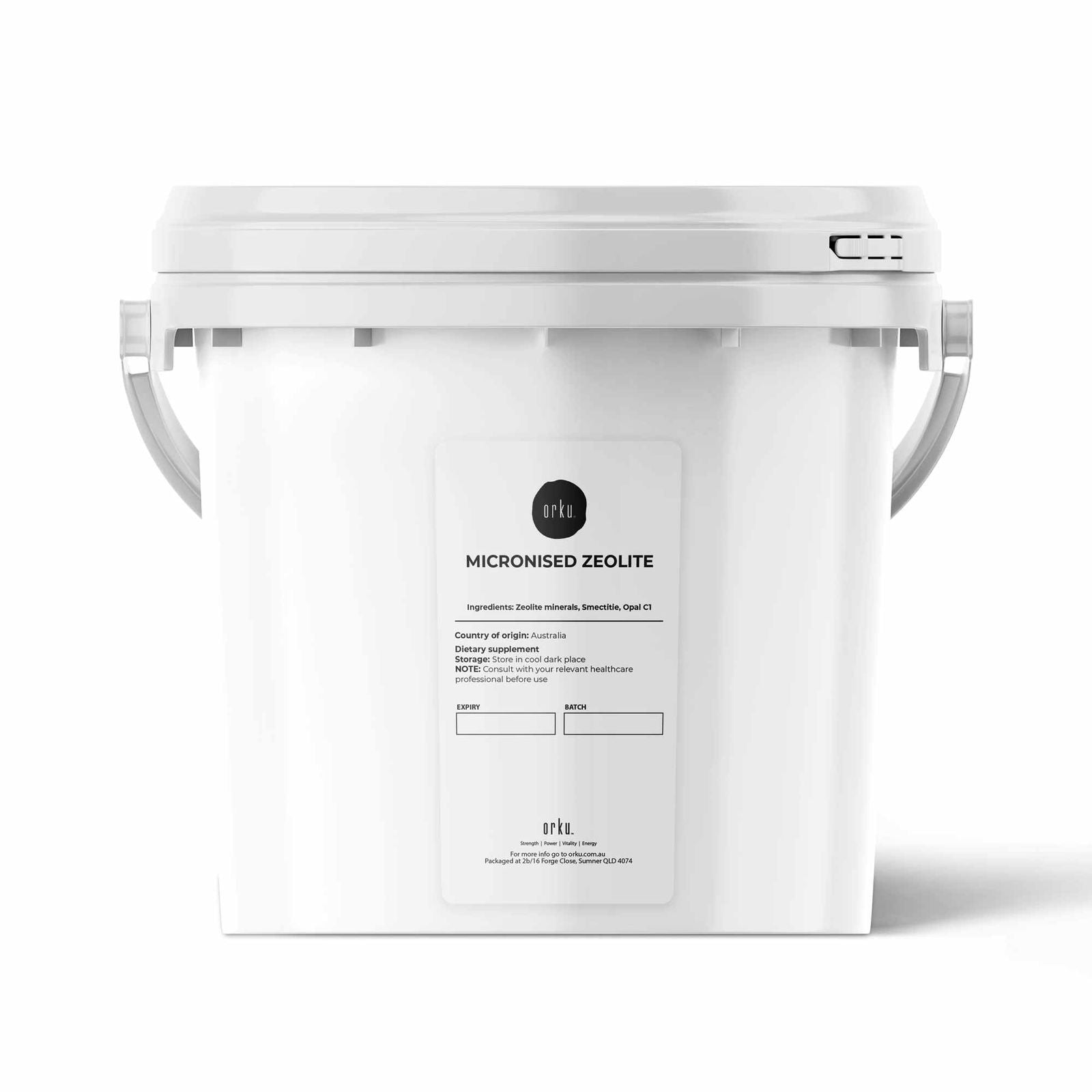 1.3kg Pure Micronised Zeolite Powder Tub Mineral - Micronized Volcamin - Next Deals AU