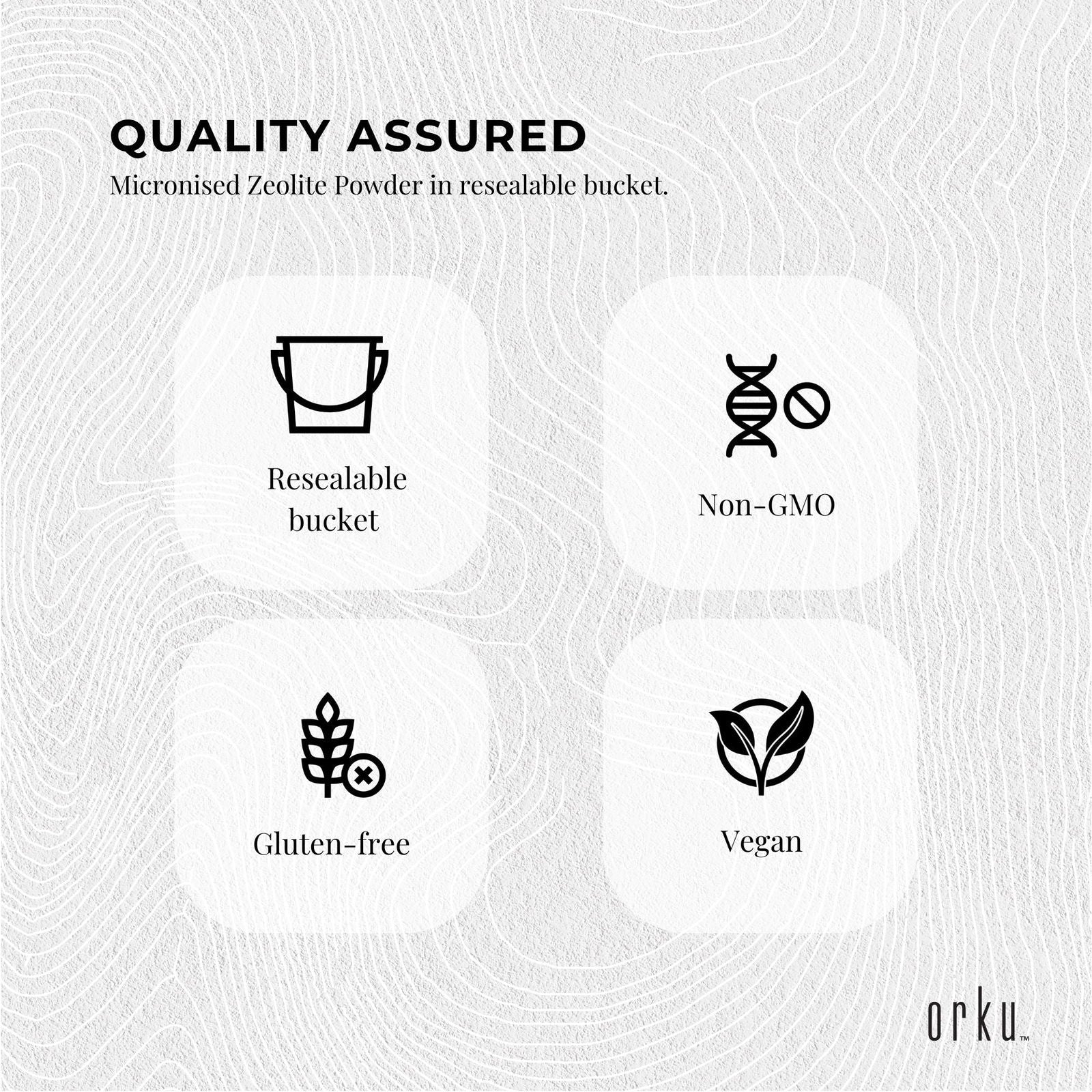 1.3kg Pure Micronised Zeolite Powder Tub Mineral - Micronized Volcamin - Next Deals AU