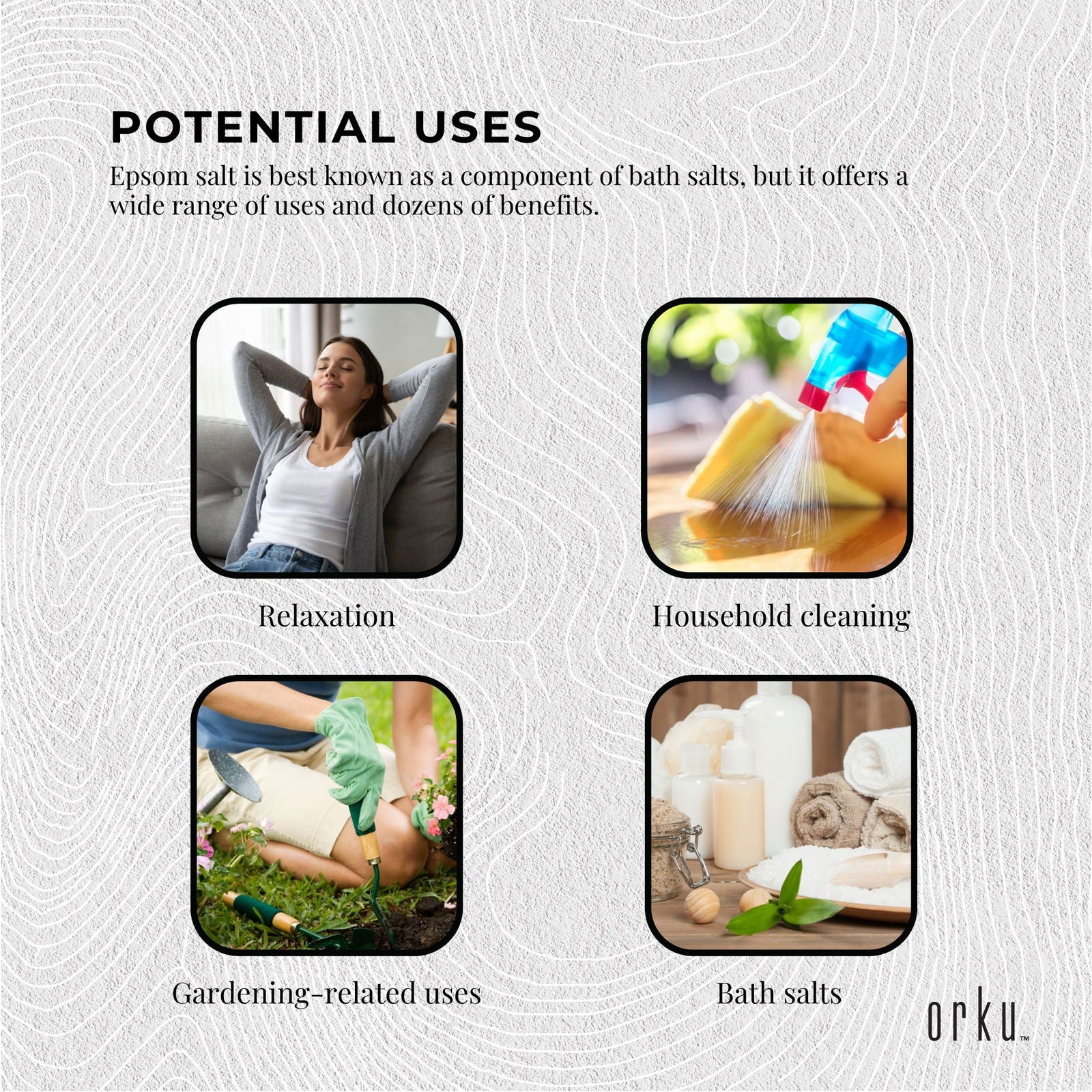 1.3kg USP Epsom Salt Pharmaceutical Grade - Tub Magnesium Sulfate Bath Salts - Next Deals AU