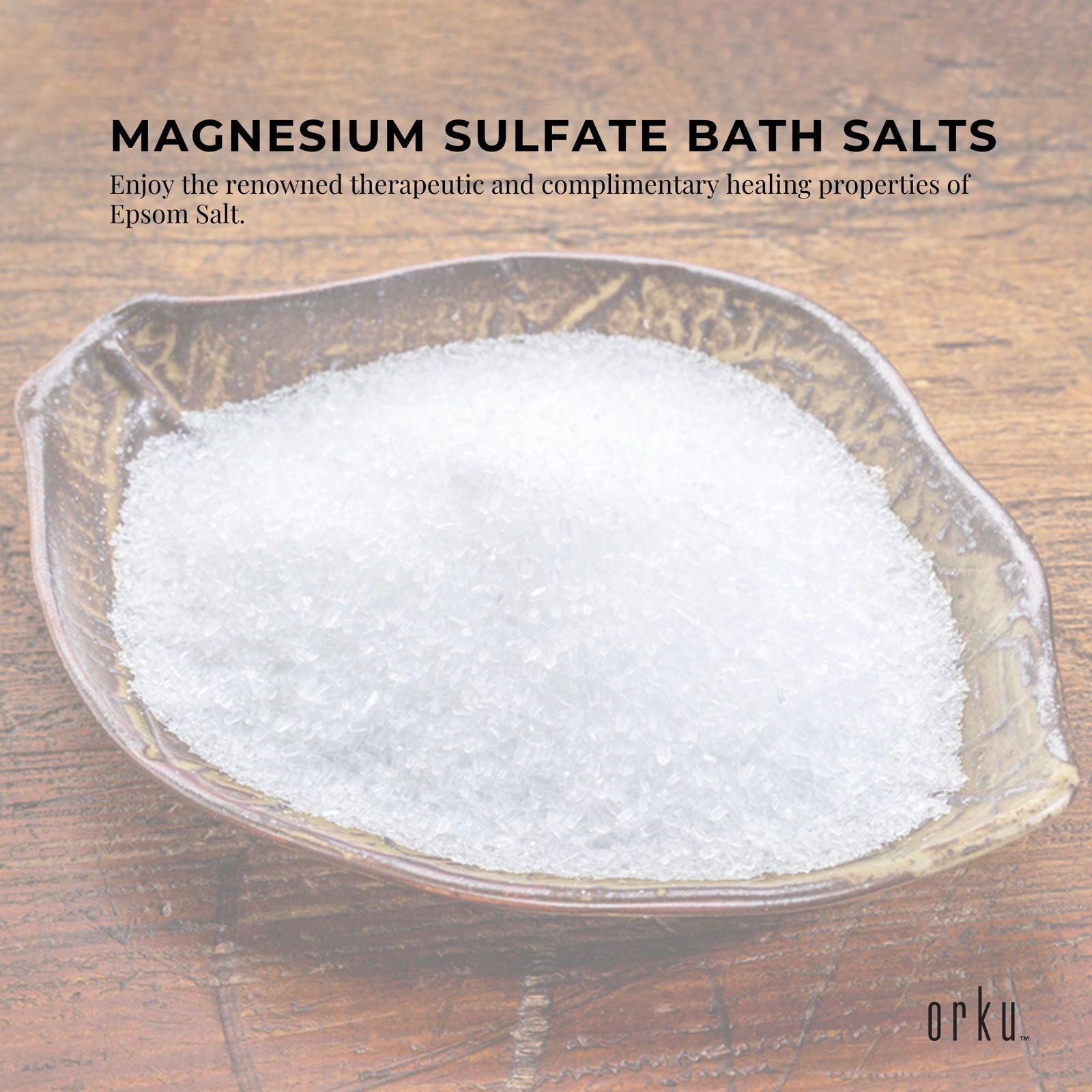 1.3kg USP Epsom Salt Pharmaceutical Grade - Tub Magnesium Sulfate Bath Salts - Next Deals AU