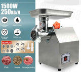 1.63HP Commercial Meat Mincer- Electric Grinder & Sausage Maker Filler 1200W - Next Deals AU
