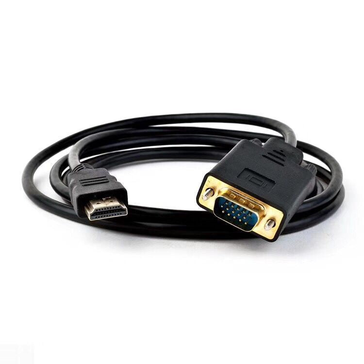 1.8M 6 Feet HDMI Male to VGA Male Cable for Computer, Laptop, PC, Monitor ETC - Next Deals AU