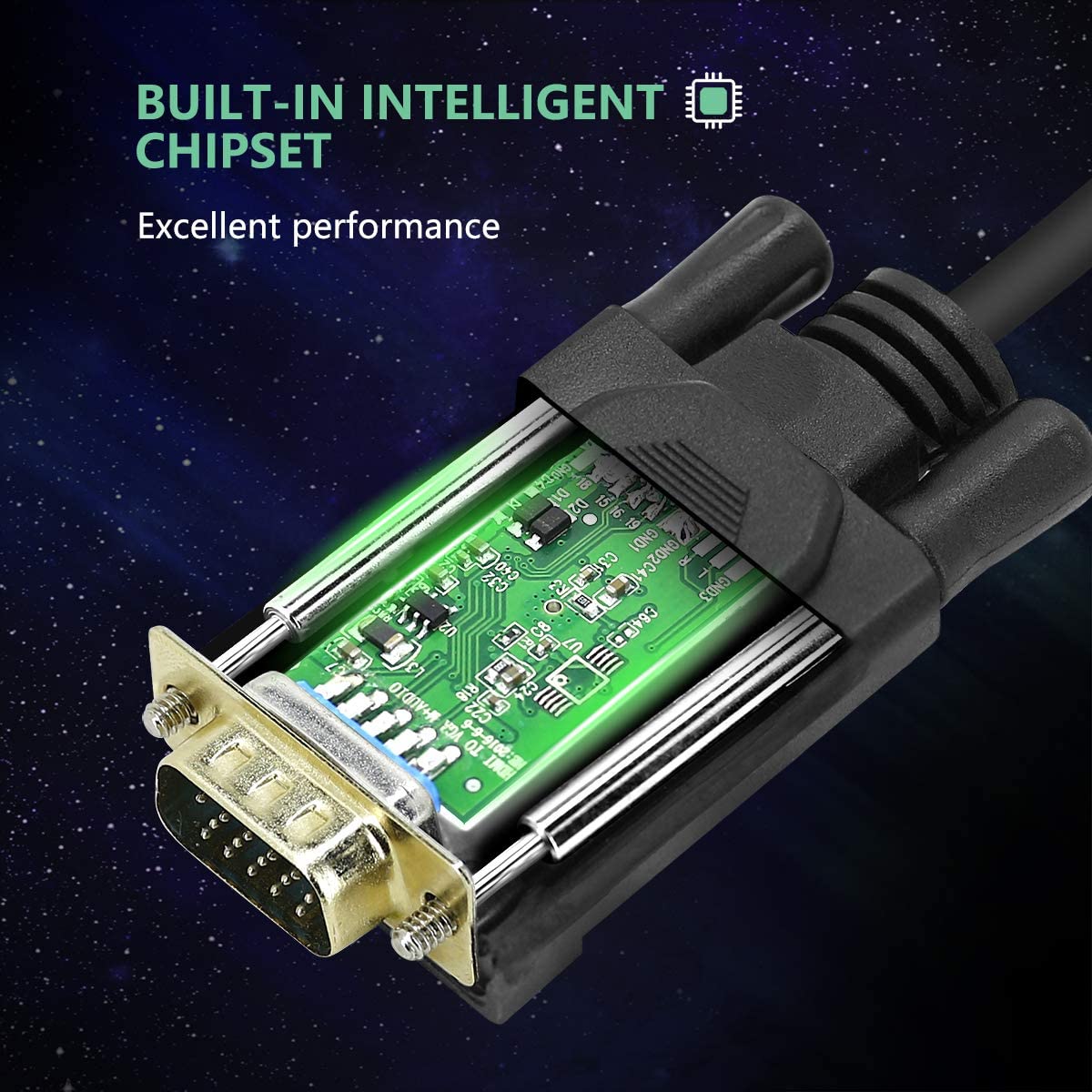 1.8M 6 Feet HDMI Male to VGA Male Cable for Computer, Laptop, PC, Monitor ETC - Next Deals AU