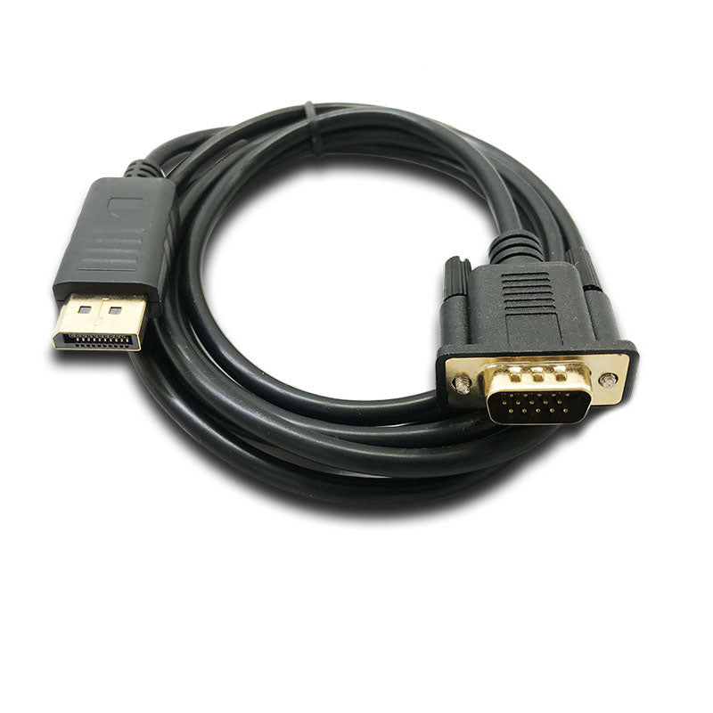 1.8M Display Port DP Male To VGA/M Cable Converter Connector Adaptor - Next Deals AU