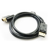 1.8M Display Port DP Male To VGA/M Cable Converter Connector Adaptor - Next Deals AU