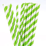 1000 Bulk Wholesale Pack Green White Drinking Straws Biodegradable Eco Paper Birthday Party Event Bistro Bar Cafe Take Away - Next Deals AU
