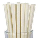 1000 Bulk Wholesale Pack White Drinking Straws Biodegradable Eco Paper Birthday Party Event Bistro Bar Cafe Take Away - Next Deals AU