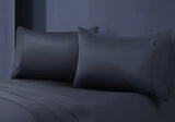 1000tc egyptian cotton pillowcase pair charcoal - Next Deals AU