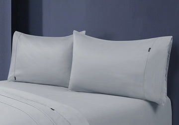 1000tc egyptian cotton pillowcase pair silver - Next Deals AU