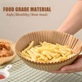 100PCS Air Fryer Disposable Paper Liner Set Non-Stick Pan Parchment Baking Paper - Next Deals AU