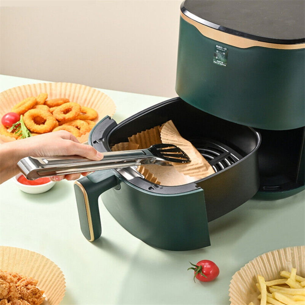 100PCS Air Fryer Disposable Paper Liner Set Non-Stick Pan Parchment Baking Paper - Next Deals AU