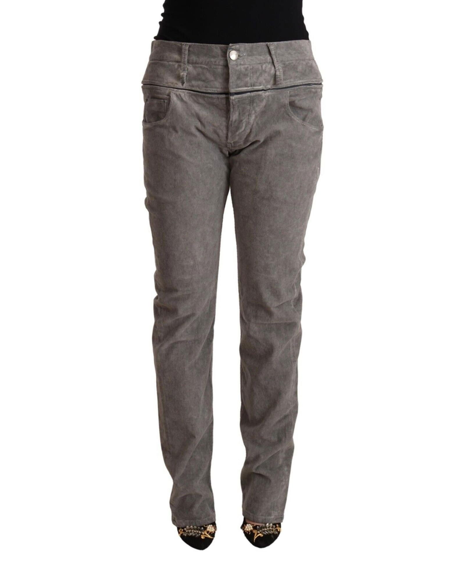 100% Authentic ACHT High Waist Straight Fit Jeans with Logo Details W34 US Women - Next Deals AU