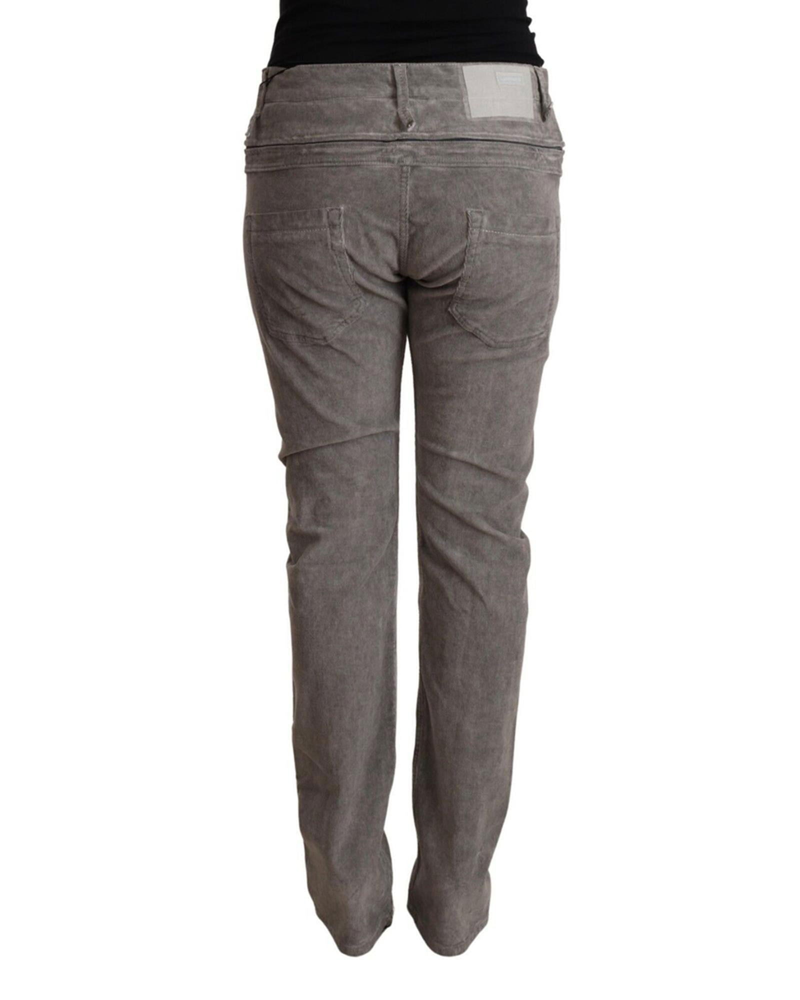 100% Authentic ACHT High Waist Straight Fit Jeans with Logo Details W34 US Women - Next Deals AU