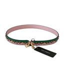 100% Authentic Dolce & Gabbana Leather Shoulder Strap with Logo Details One Size Men - Next Deals AU