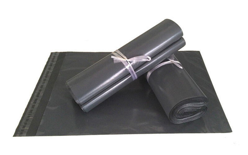 100 Bulk Buuy Pack - 400x300 mm GREY PLASTIC MAILING SATCHEL COURIER BAG POLY POSTAGE SHIPPING POST SELF SEAL - Next Deals AU