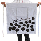 100% Cotton Master Chef Half Apron Heavy Duty Coffee Paradise - Next Deals AU