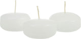 100 Pack of 6 Hour White Floating Candles - 5.8cm diameter - wedding party decoration - Next Deals AU