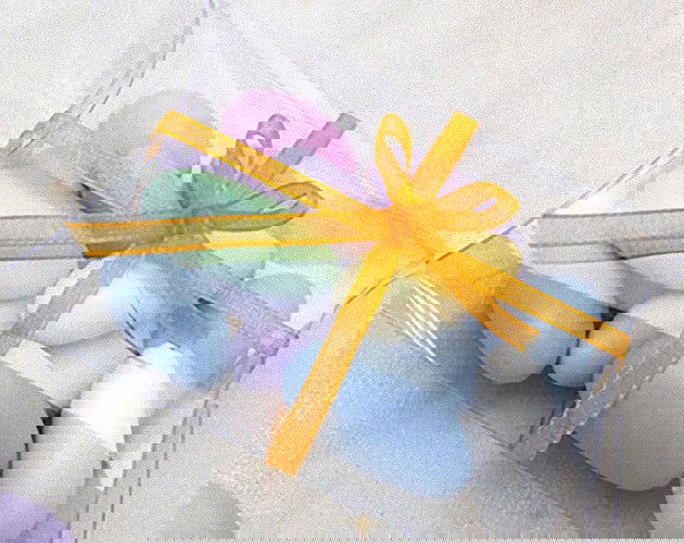 100 Pack of Pillow Rectangle Shaped Gift Box - Wedding or Product Bomboniere Jewelry Gift Party Favor Model Candy Chocolate Soap Box - Next Deals AU