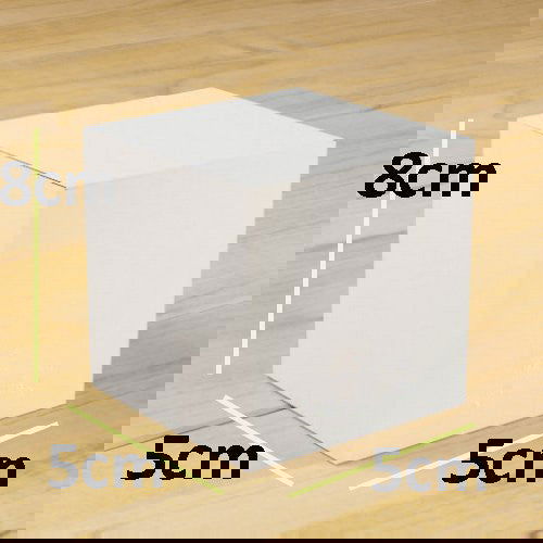 100 Pack of White 5x5x8cm Square Cube Card Gift Box - Folding Packaging Small rectangle/square Boxes for Wedding Jewelry Gift Party Favor Model Candy Chocolate Soap Box - Next Deals AU