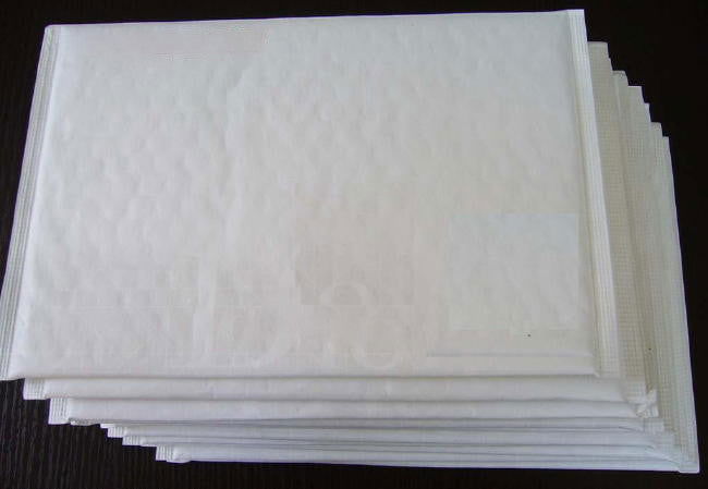 100 Piece Pack -360x300mm White Bubble Padded Bag Post Courier Shipping Mailer Envelope - Next Deals AU
