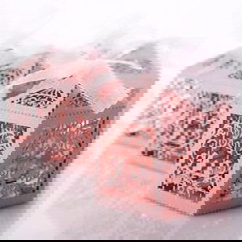 100 Piece Pack - Pink Dove Bird Heart Baby Birth naming Ceremony Bomboniere Favor Lolly Gift Card Box - Next Deals AU