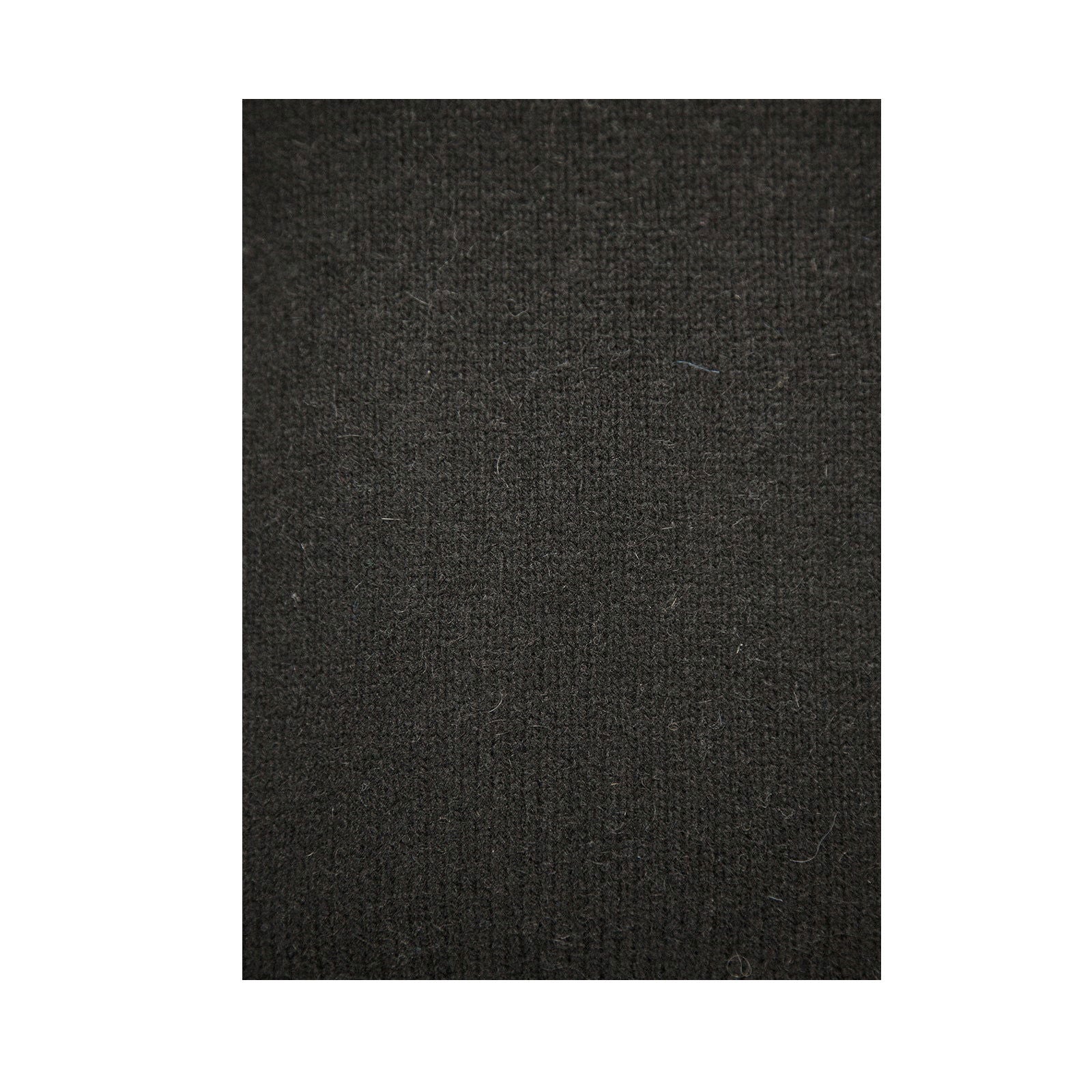 100% SHETLAND WOOL CREW Round Neck Knit JUMPER Pullover Mens Sweater Knitted - Plain Black - 6XL - Next Deals AU