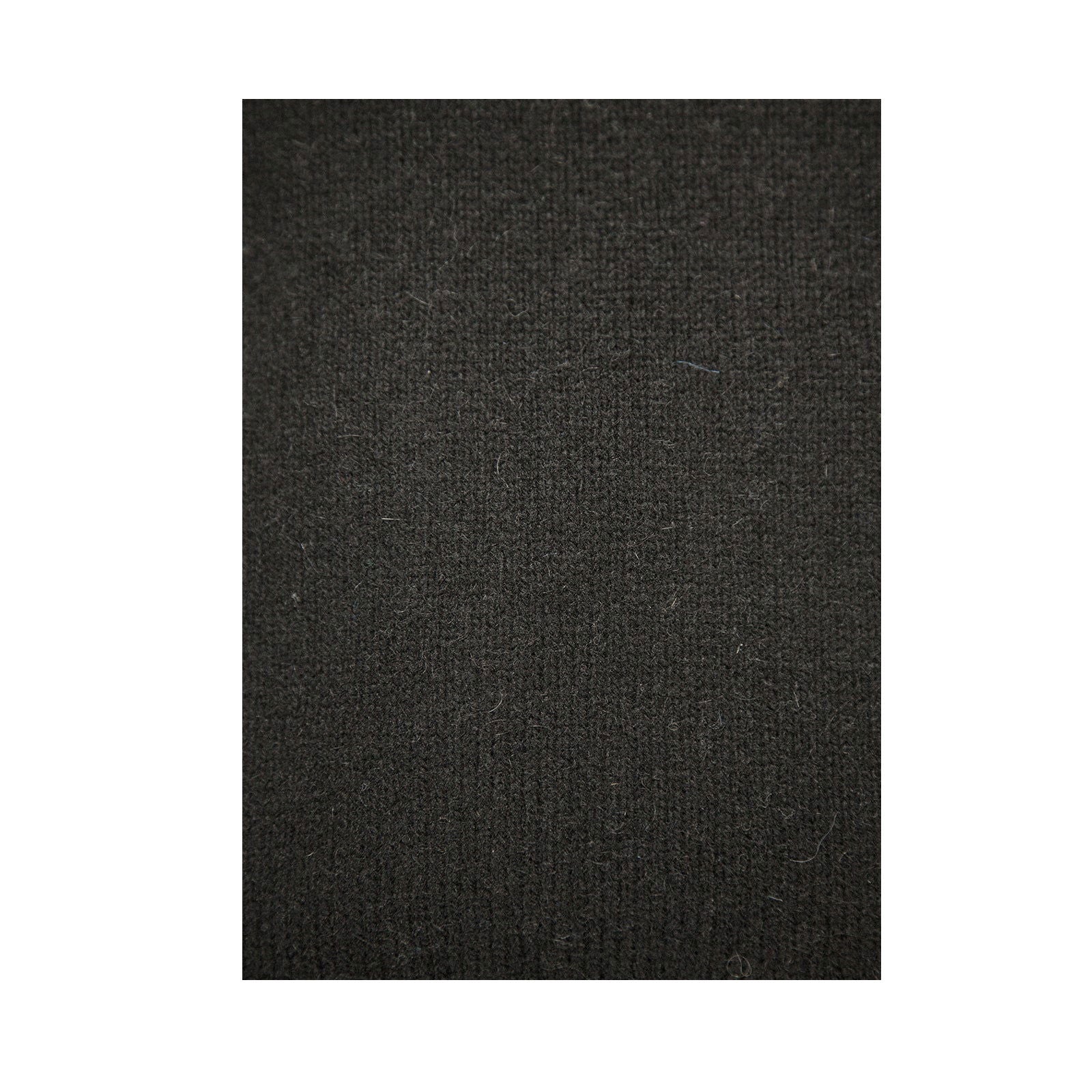 100% SHETLAND WOOL CREW Round Neck Knit JUMPER Pullover Mens Sweater Knitted - Plain Black - XXL - Next Deals AU