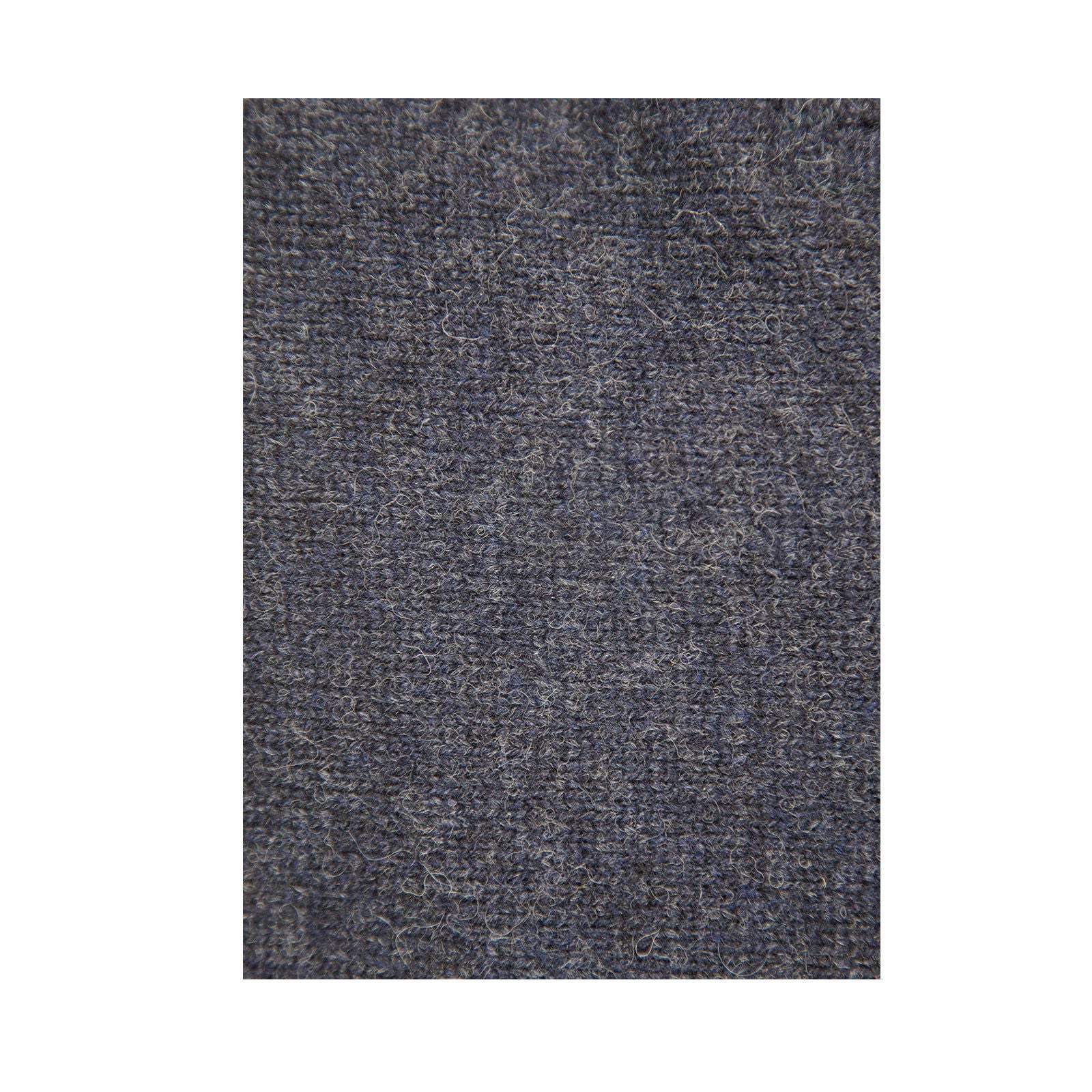 100% SHETLAND WOOL Half Zip Up Knit JUMPER Pullover Mens Sweater Knitted - Denim Blue (45) - L - Next Deals AU