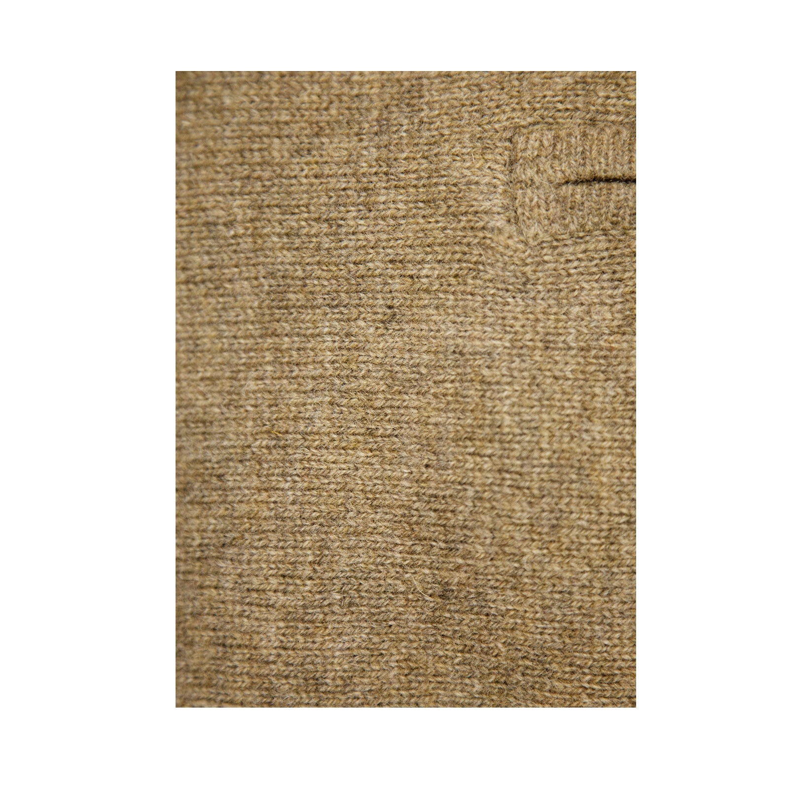 100% SHETLAND WOOL Half Zip Up Knit JUMPER Pullover Mens Sweater Knitted - Nutmeg (23) - 6XL - Next Deals AU