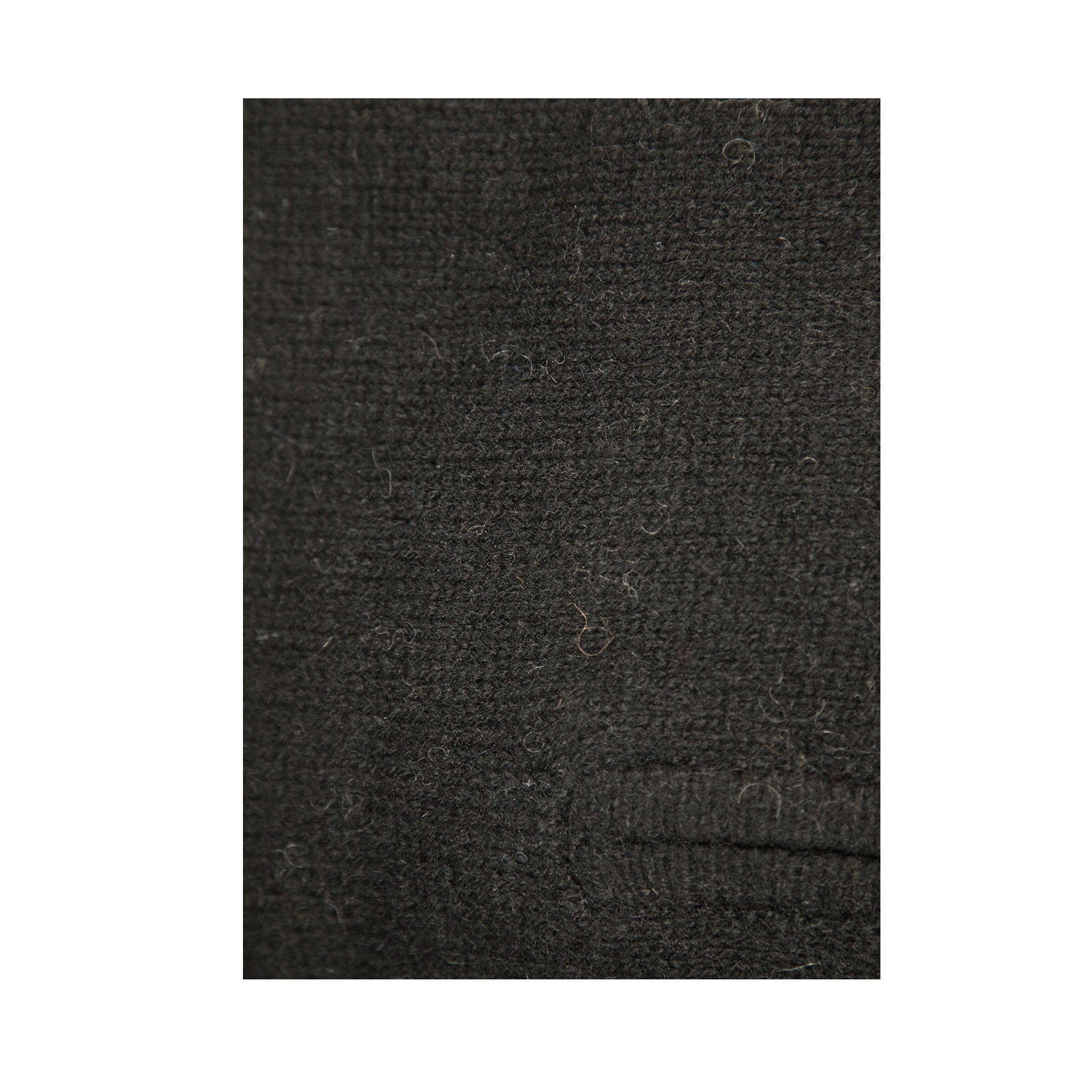 100% SHETLAND WOOL Half Zip Up Knit JUMPER Pullover Mens Sweater Knitted - Plain Black - XXL - Next Deals AU