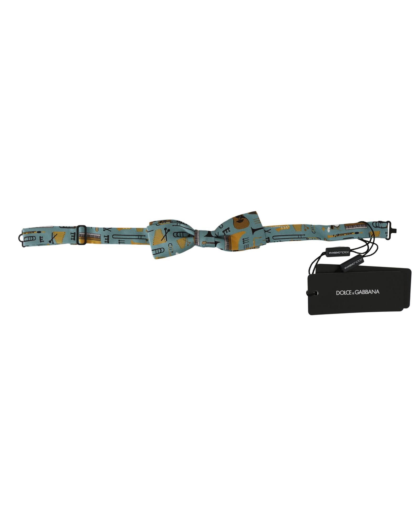 100% Silk Dolce & Gabbana Bow Tie One Size Men - Next Deals AU