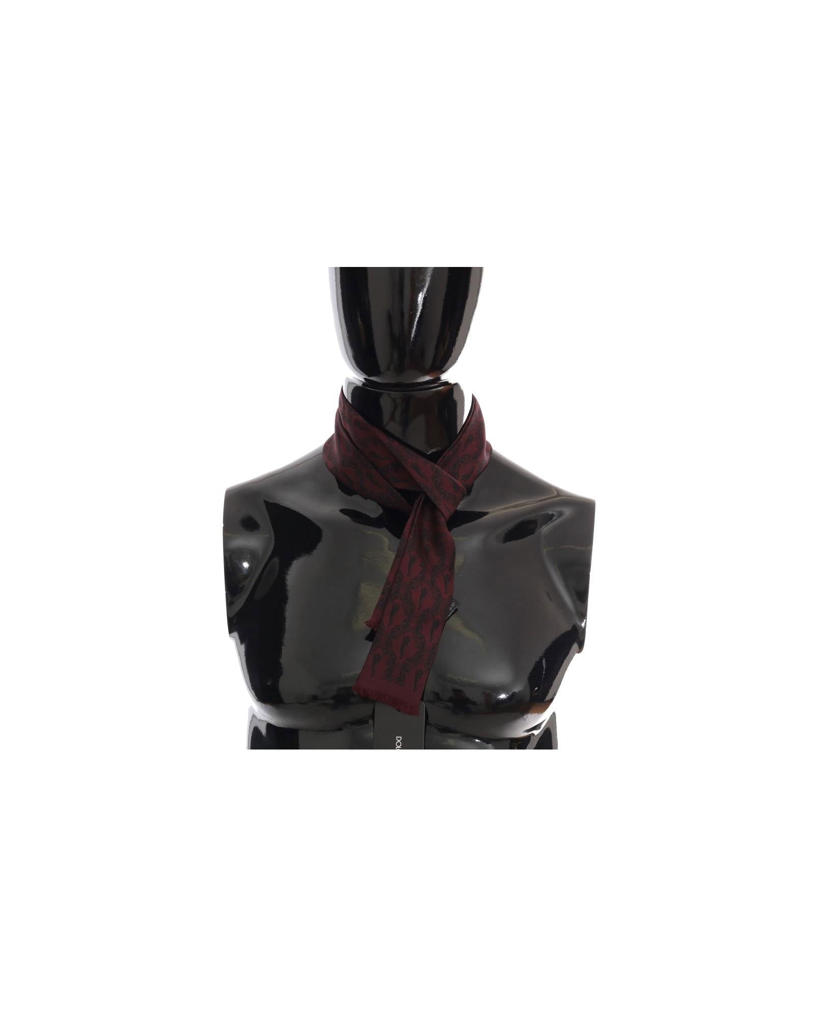 100% Silk Dolce & Gabbana Tie Scarf Wrap One Size Men - Next Deals AU