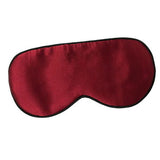100 silk sleep eye mask for women men burgundy - Next Deals AU