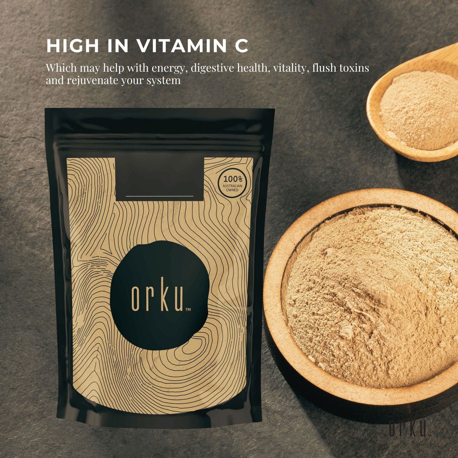 100g Organic Amla Powder Indian Gooseberry Emblica Officinalis Fruit Supplement - Next Deals AU