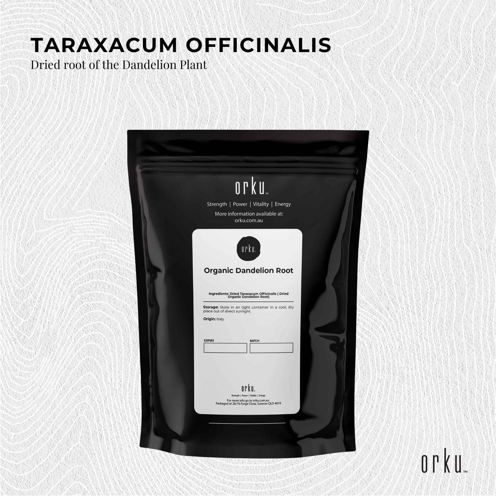 100g Organic Dandelion Root - Dried Raw Herbal Tea Supplement - Next Deals AU