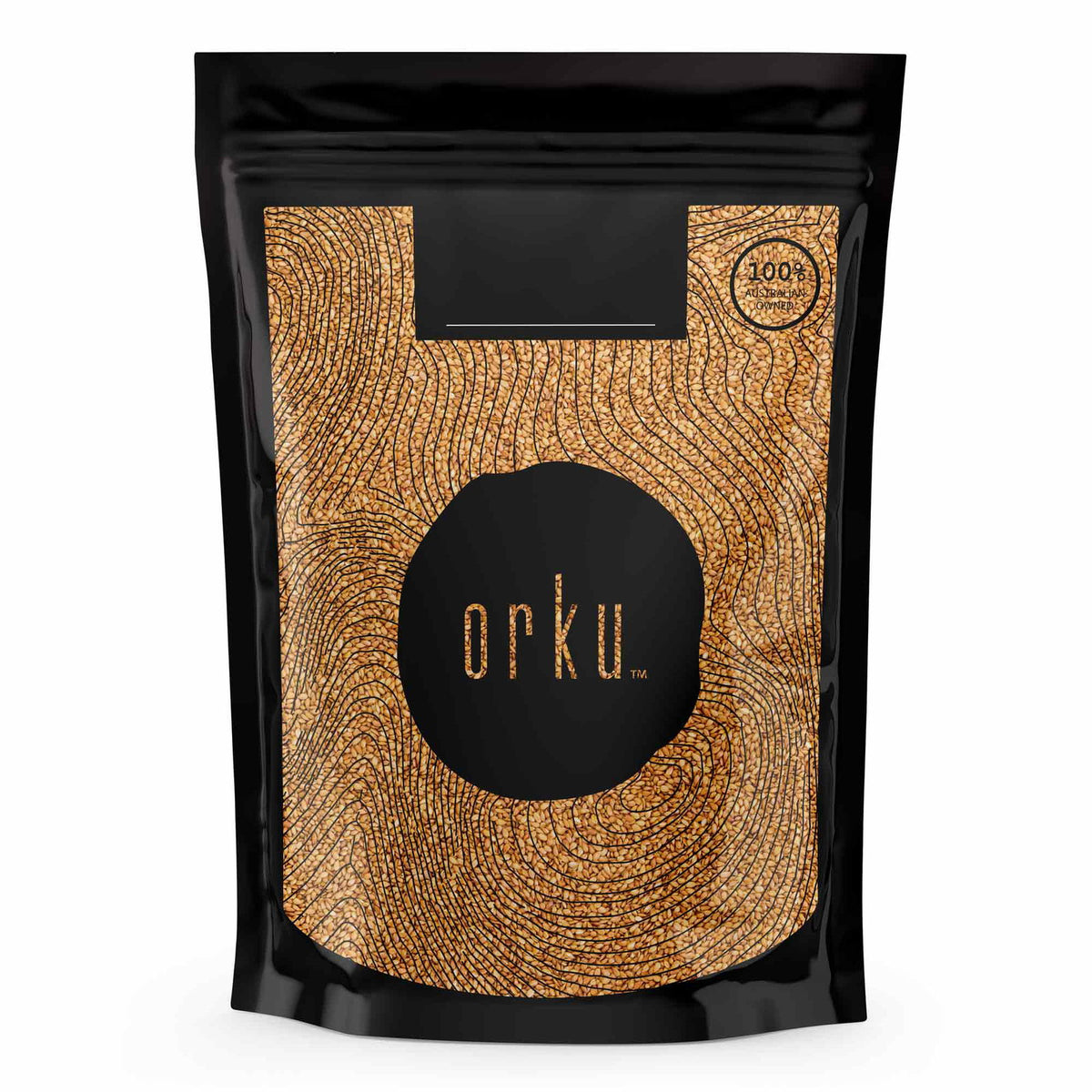 100g Organic Golden Linseed Flaxseed Whole Grain Flax Seed No GMO Omega3 6 Fibre - Next Deals AU