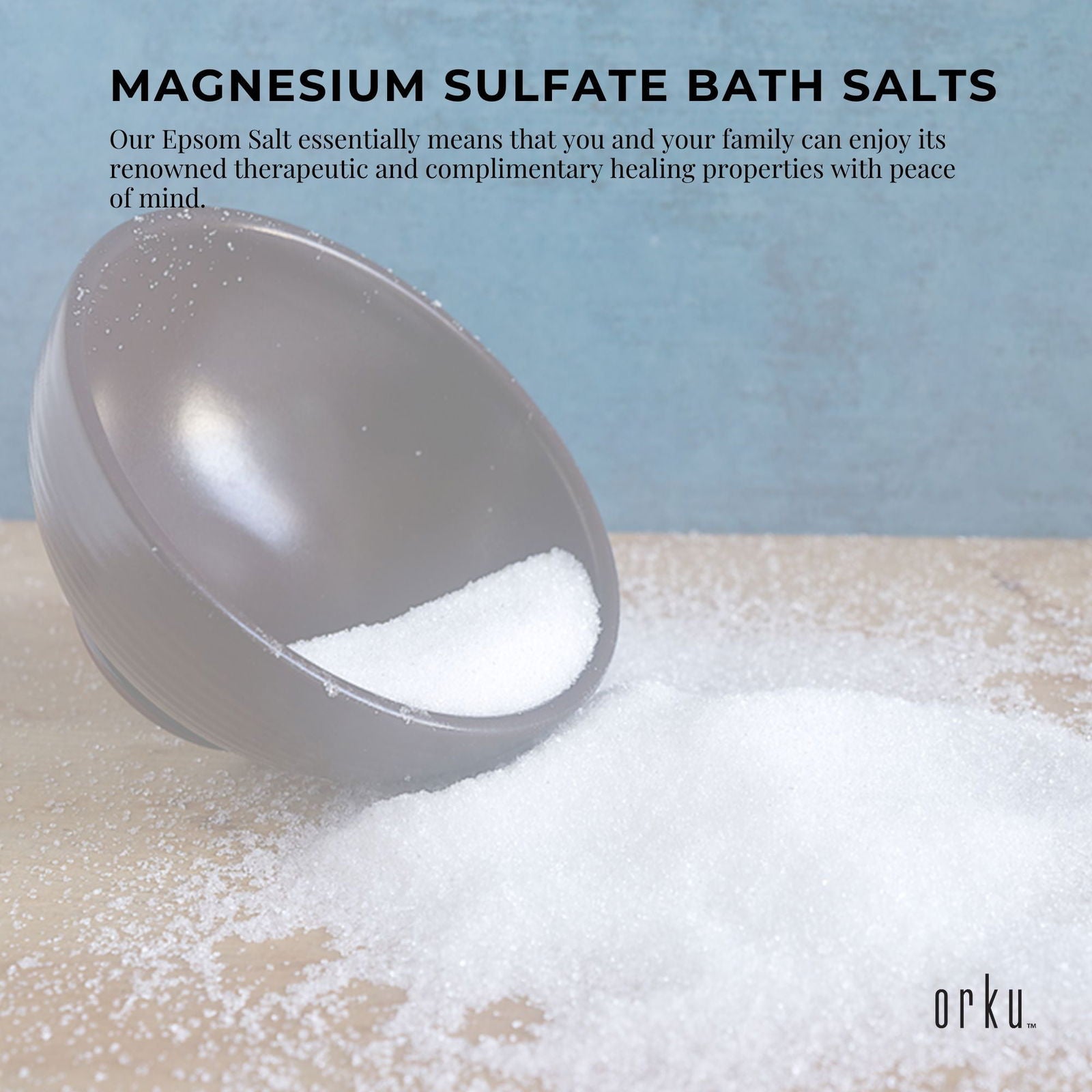 100g USP Epsom Salt Pharmaceutical Grade - Magnesium Sulfate Body Bath Salts - Next Deals AU