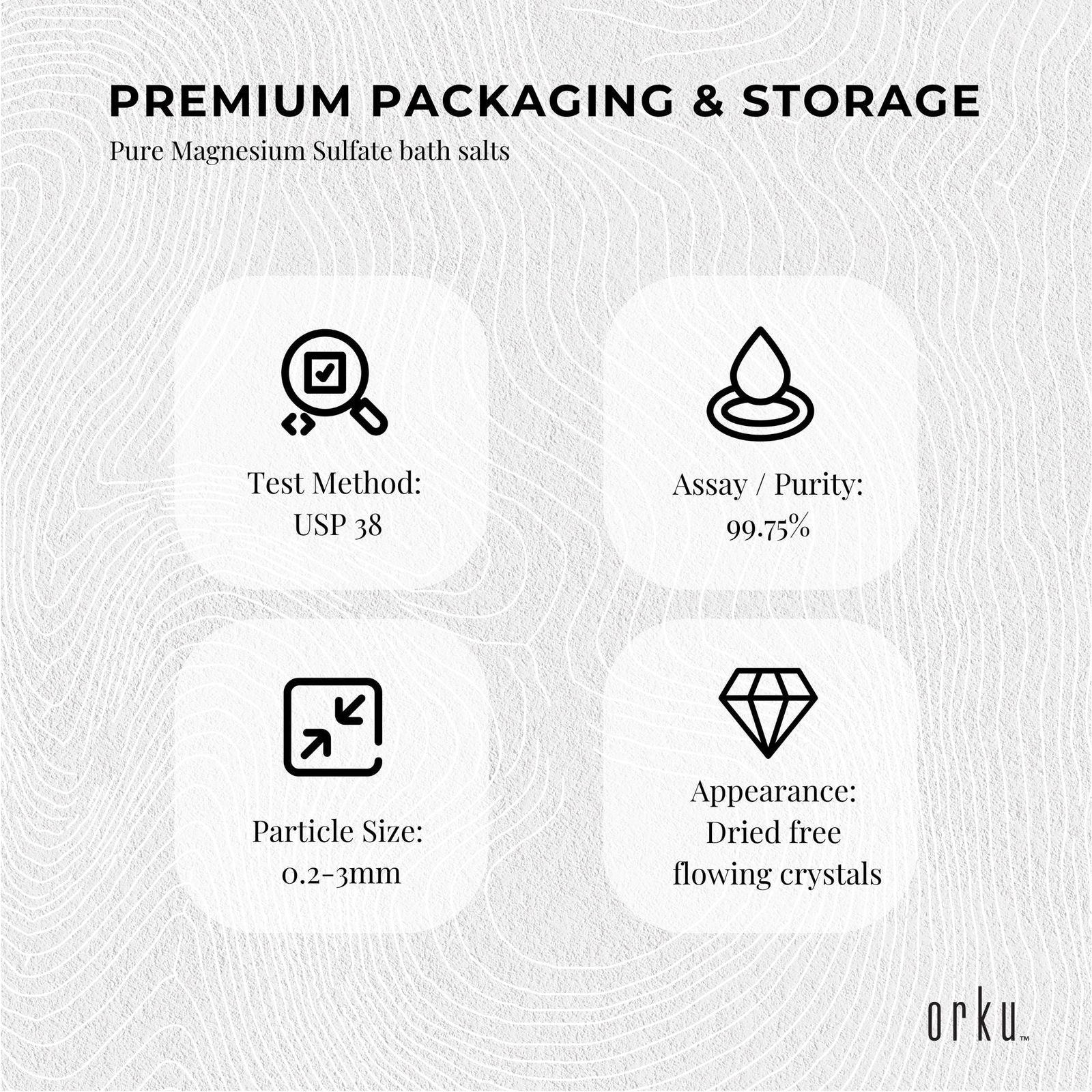 100g USP Epsom Salt Pharmaceutical Grade - Magnesium Sulfate Body Bath Salts - Next Deals AU