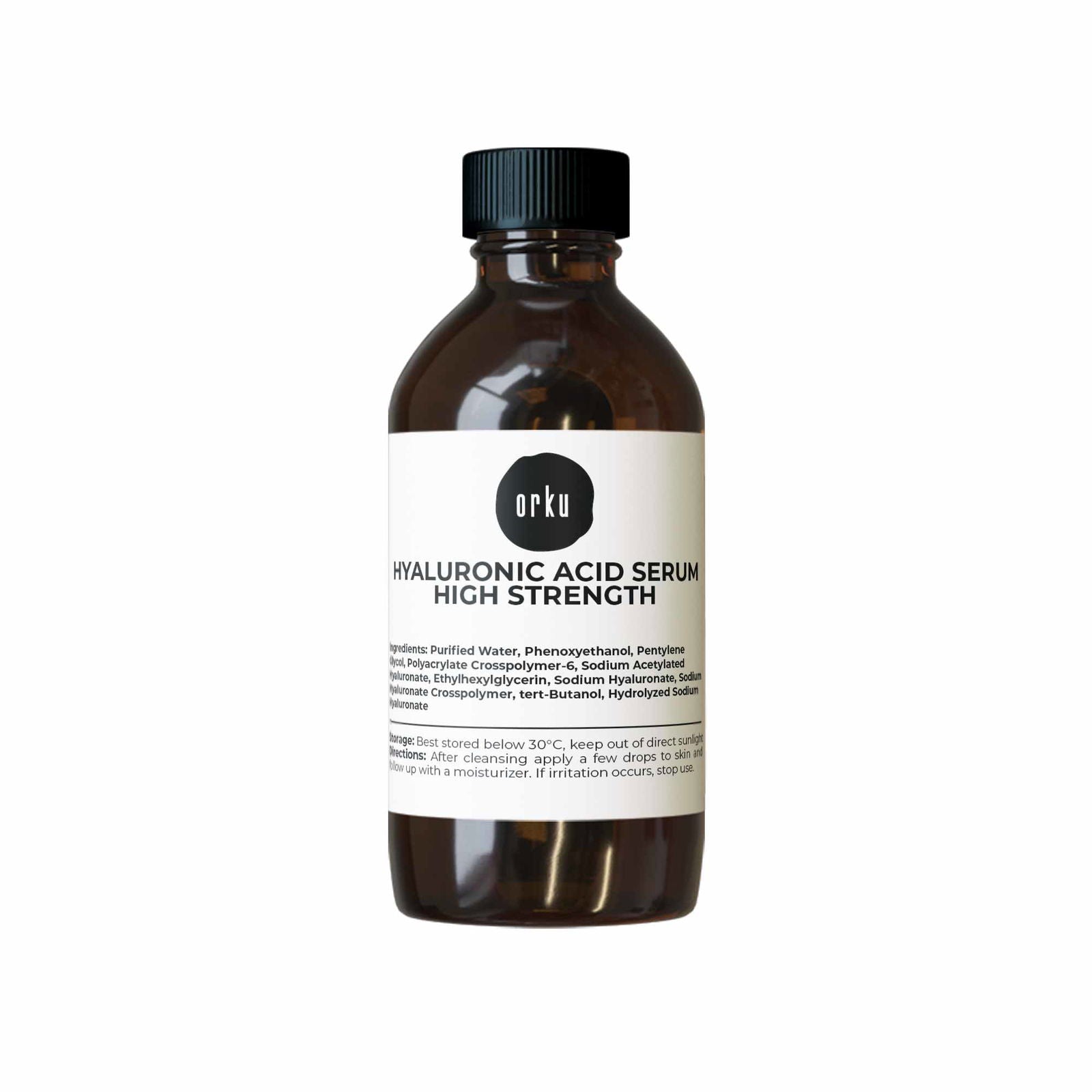100ml Hyaluronic Acid Serum - High Strength Cosmetic Face Skin Care - Next Deals AU